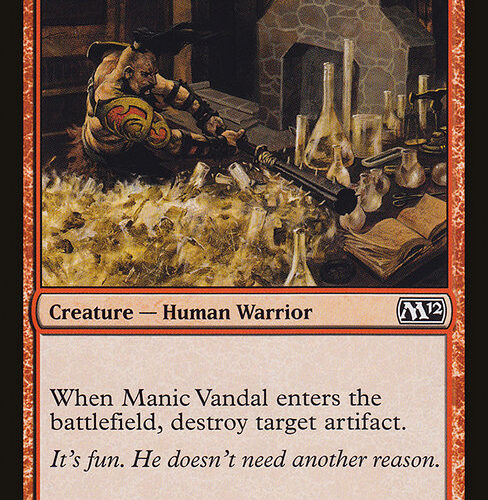 Manic Vandal [M12 #151] ES EX