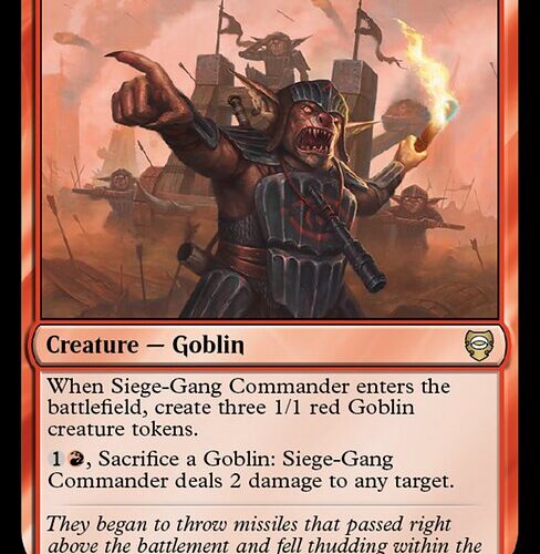 Siege-Gang Commander [LTC #228] EN NM