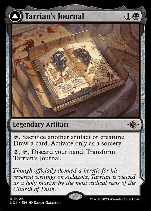 Tarrian's Journal // The Tomb of Aclazotz [LCI #126] EN NM