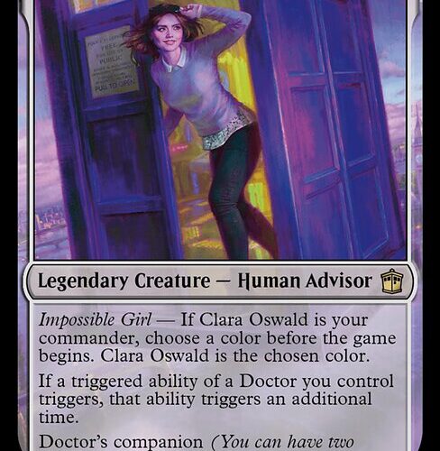 Clara Oswald [WHO #9] EN NM