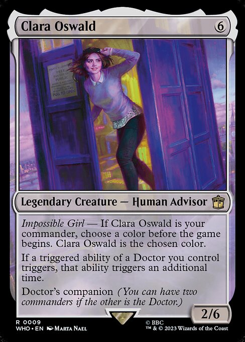 Clara Oswald [WHO #9] EN NM