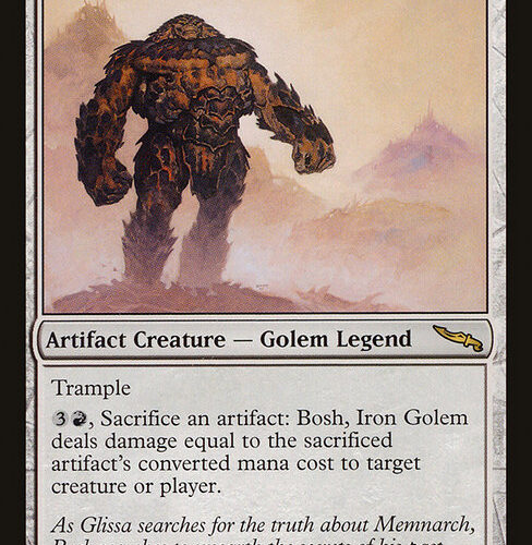Bosh, Iron Golem [MRD #147] ES GD