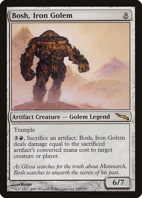 Bosh, Iron Golem [MRD #147] ES GD