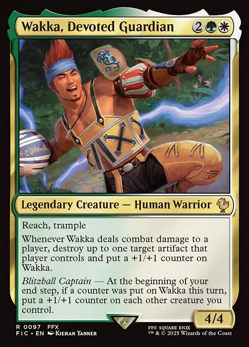 Wakka, Devoted Guardian [FIC #97] EN NM