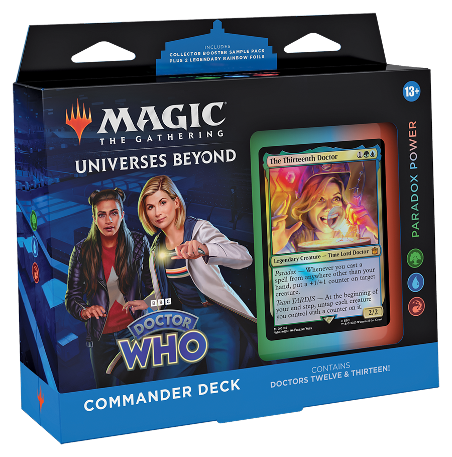 Mazo de Commander Paradox Power (Doctor Who) Inglés – Magic The Gathering