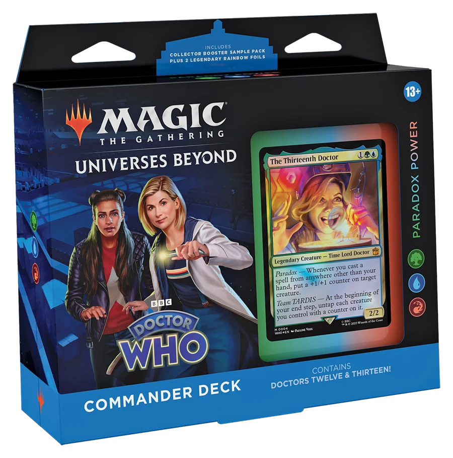 Mazo de Commander Paradox Power (Doctor Who) Inglés – Magic The Gathering