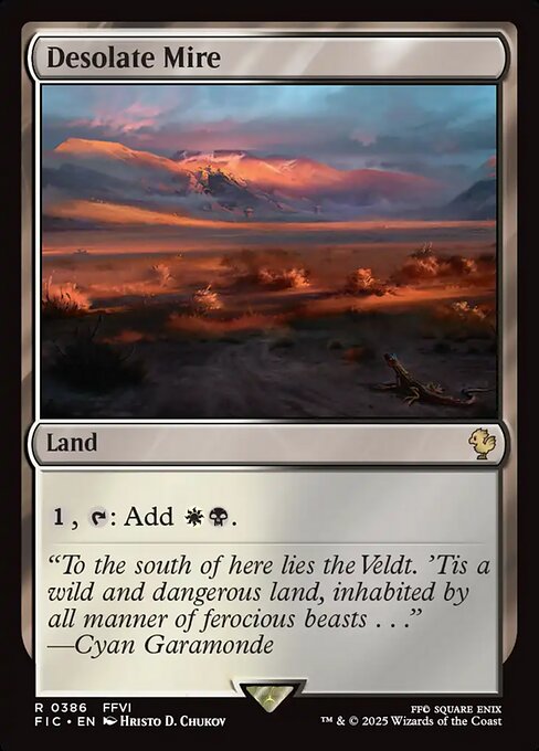 Desolate Mire [FIC #386] EN NM