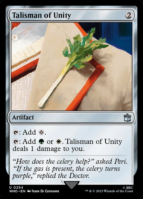Talisman of Unity [WHO #254] EN NM