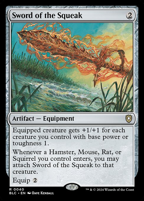 Sword of the Squeak [BLC #40] EN NM