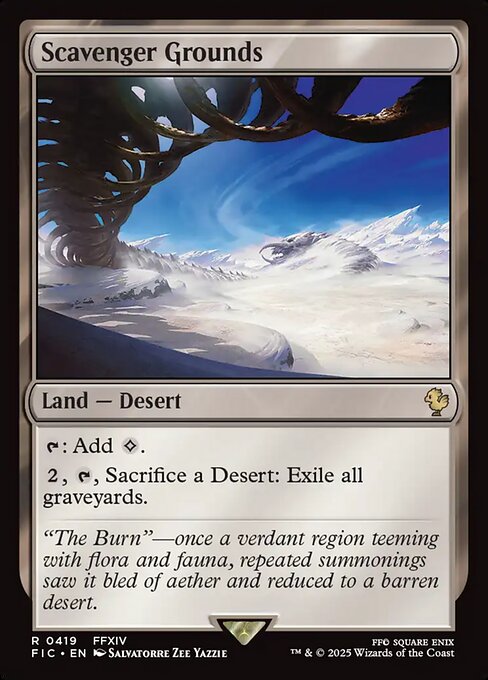 Scavenger Grounds [FIC #419] EN NM