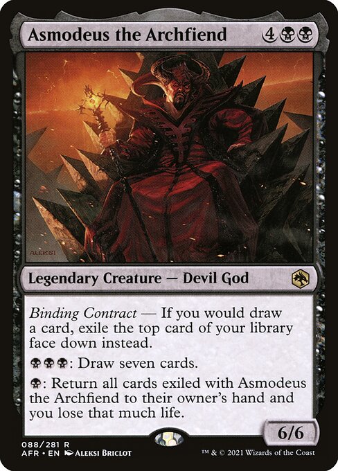 Asmodeus the Archfiend [AFR #88] EN NM