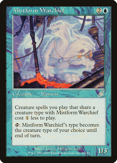 Mistform Warchief [SCG #43] ES GD