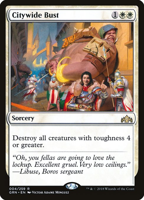 Citywide Bust [GRN #4] EN NM