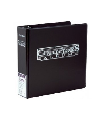 Archivador 3 anillas álbum Collector’s Card negro Ultra Pro.