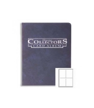 Archivador 4 bolsillos portfolio Collector's azul Ultra Pro.