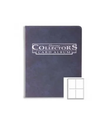 Archivador 4 bolsillos portfolio Collector's azul Ultra Pro.