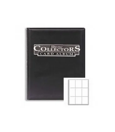Archivador 9 bolsillos portfolio Collector's negro Ultra Pro.