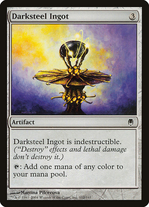 Darksteel Ingot [DST #112] ES EX