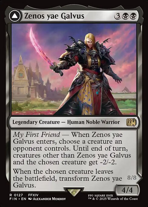 Zenos yae Galvus // Shinryu, Transcendent Rival [FIN #127] EN NM