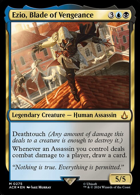 Ezio, Blade of Vengeance [XACR #275] EN NM