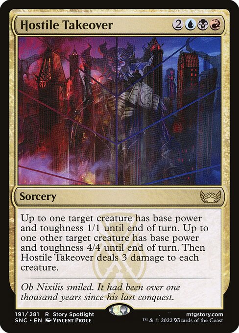 Hostile Takeover [SNC #191] EN NM