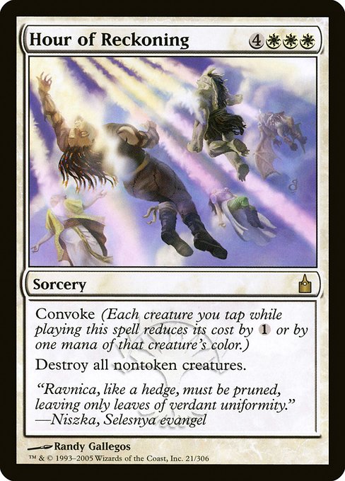 Hour of Reckoning [RAV #21] ES EX