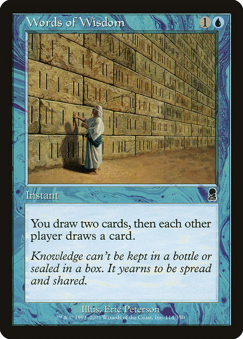 Words of Wisdom [ODY #114] EN NM