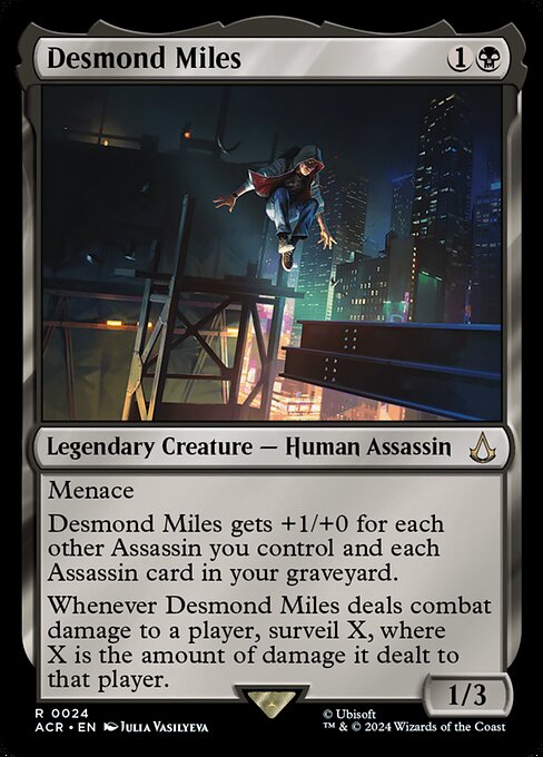 Desmond Miles [ACR #24] EN NM