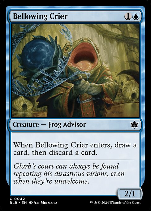 Bellowing Crier [BLB #42] ES NM
