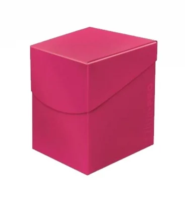 Caja de mazo Deck Box Eclipse 100 Rosa Ultra Pro.
