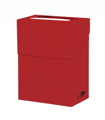 Caja de mazo Deck Box New Solid Rojo Ultra Pro.