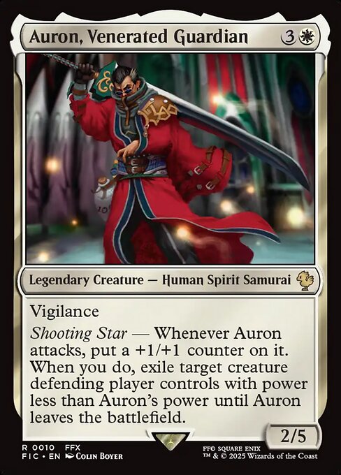 Auron, Venerated Guardian [FIC #10] EN NM