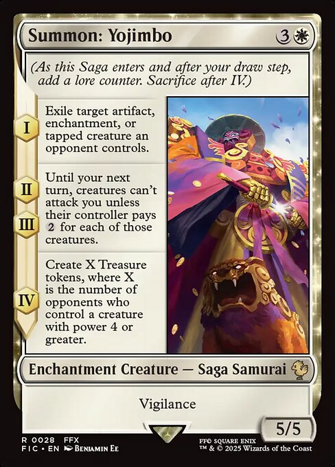 Summon: Yojimbo [FIC #28] EN NM
