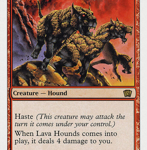 Lava Hounds [8ED #198] EN NM