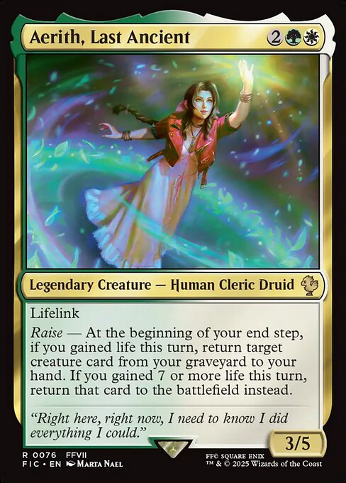 Aerith, Last Ancient [FIC #76] EN NM