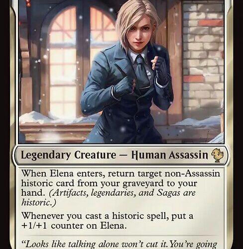 Elena, Turk Recruit [FIC #18] EN NM