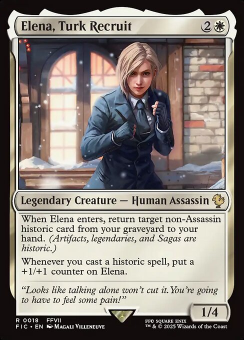 Elena, Turk Recruit [FIC #18] EN NM