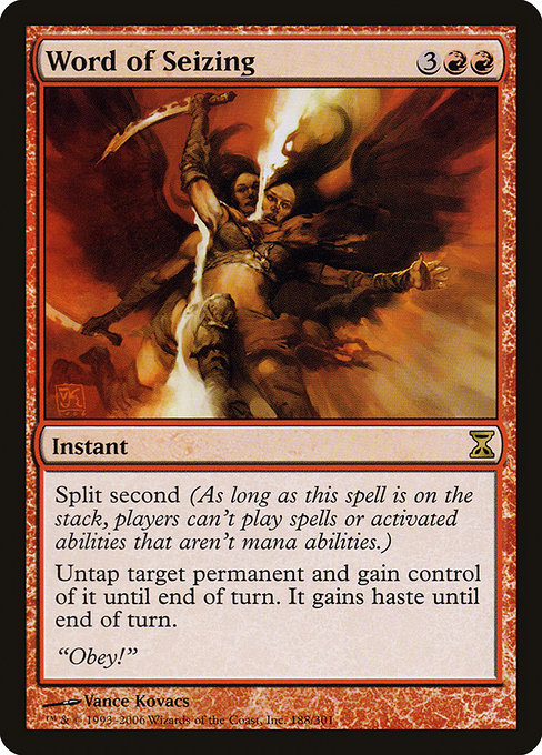 Word of Seizing [TSP #188] ES EX