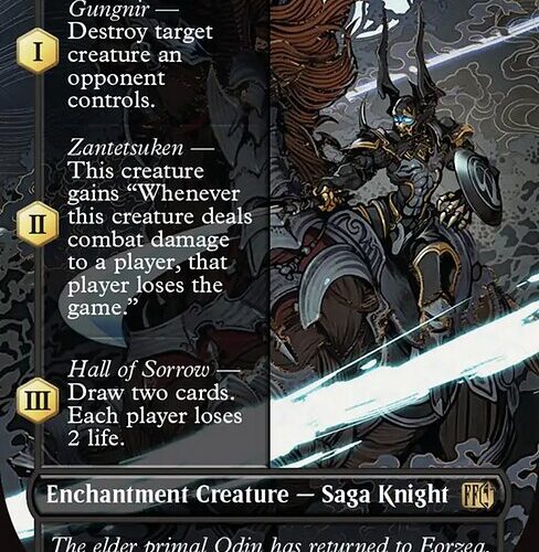 Summon: Primal Odin [XFIN #365] EN NM