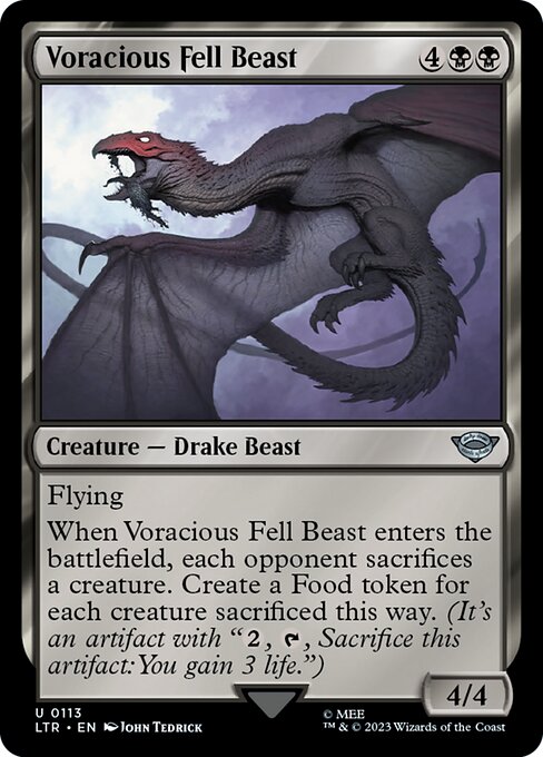 Voracious Fell Beast [LTR #113] EN NM