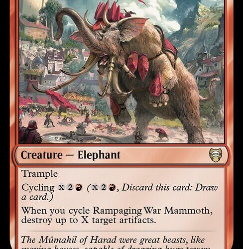 Rampaging War Mammoth [LTC #34] EN NM