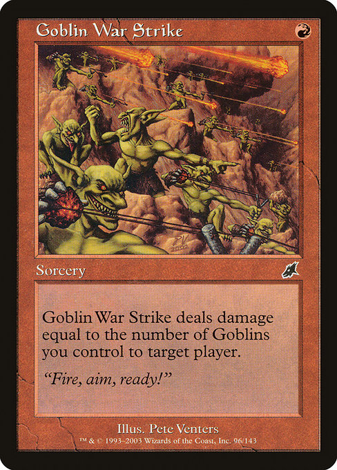 Goblin War Strike [SCG #96] EN LP