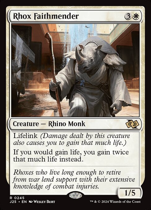 Rhox Faithmender [J25 #245] EN NM