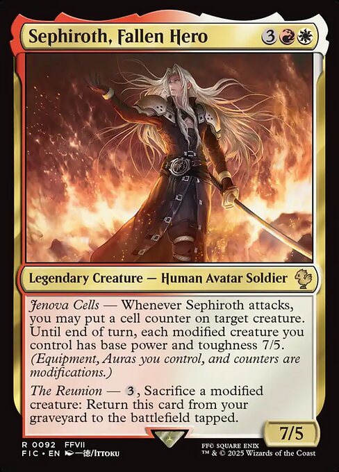Sephiroth, Fallen Hero [FIC #92] EN NM