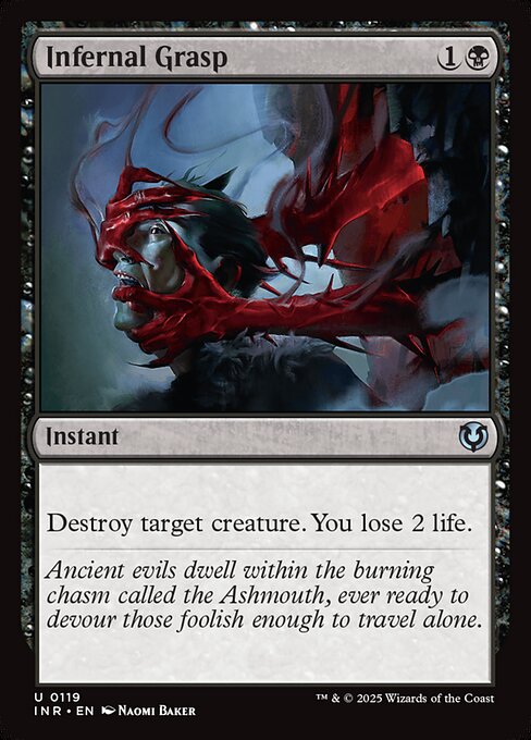 Infernal Grasp [INR #119] EN NM