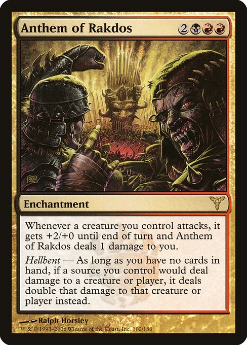 Anthem of Rakdos [DIS #102] ES EX