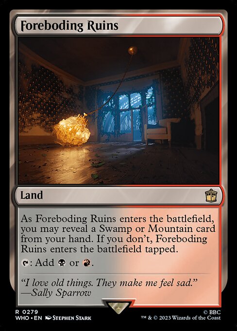 Foreboding Ruins [WHO #279] EN NM