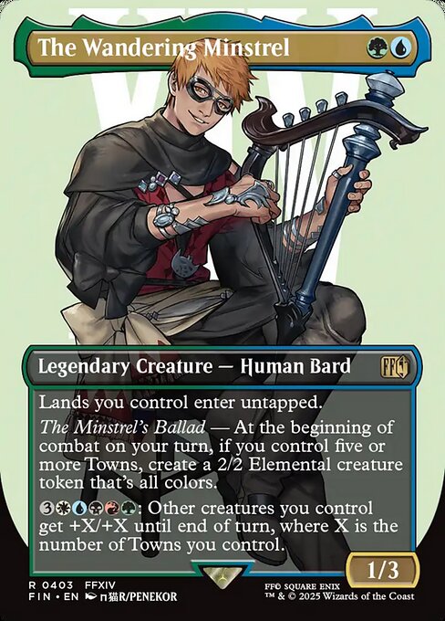 The Wandering Minstrel (V.1) [XFIN #403] EN NM