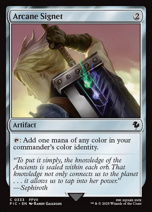 Arcane Signet (V.2) [FIC #333] EN NM
