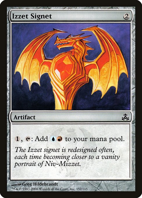 Izzet Signet [GPT #152] ES EX